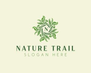 Nature Herbal Gardening logo design