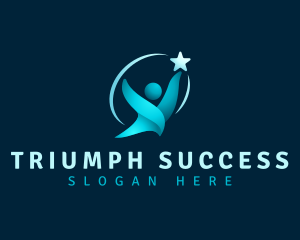 Human Ambition Star logo design