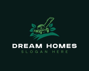 Grass Gardening Landscape logo