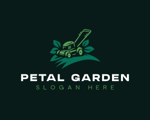 Grass Gardening Landscape logo design