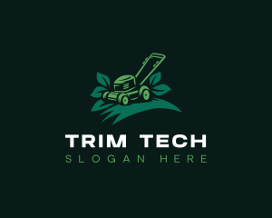 Grass Gardening Landscape logo design