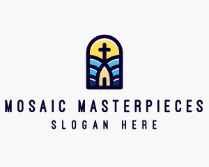 Stained Glass Window  logo design