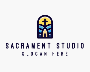 Stained Glass Window  logo design