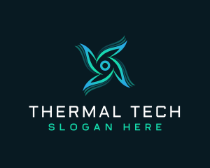 Industrial Thermal Wind logo design