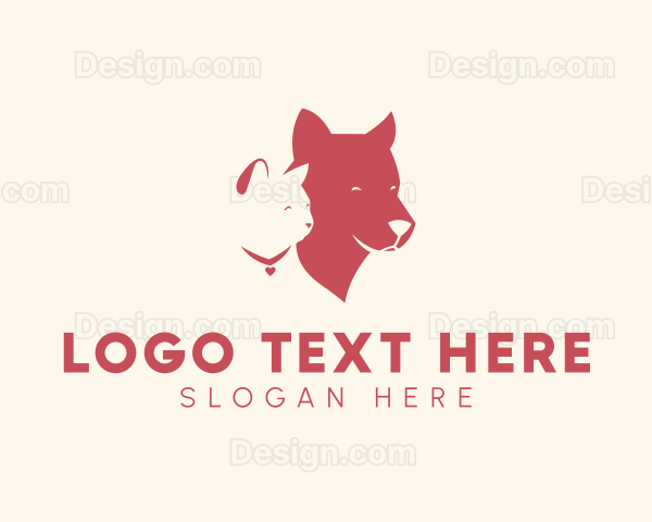 Pet Cat Dog Logo