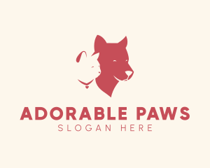 Pet Cat Dog logo design