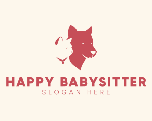 Pet Cat Dog logo design