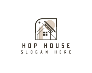 Architecture House Plan logo design