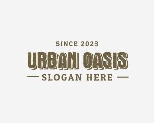 Urban Grunge Retro logo