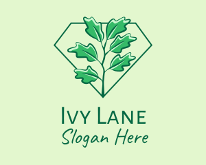 Green Ivy Plant  logo