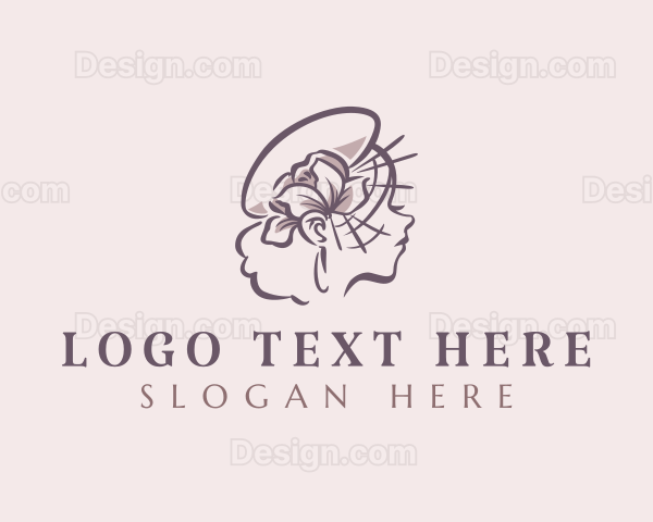 Floral Beauty Woman Logo