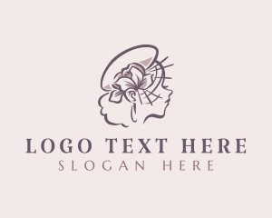 Floral Beauty Woman logo