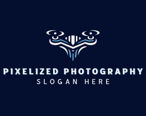 Aerial Drone Technology logo design