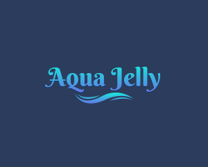 Aqua Sea Wave logo design