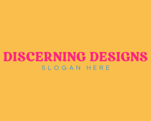 Generic Accessories Fuchsia Wordmark logo
