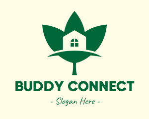 Eco Friendly House logo design