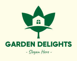 Eco Friendly House logo design