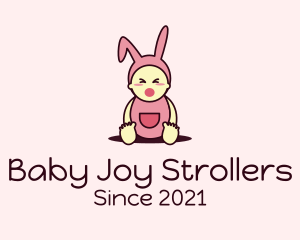 Baby Bunny Costume logo design