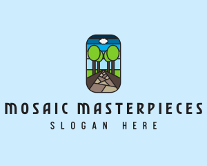 Nature Park Mosaic  logo design