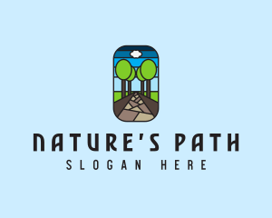 Nature Park Mosaic  logo design