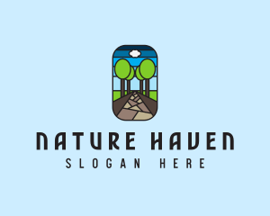 Nature Park Mosaic  logo design