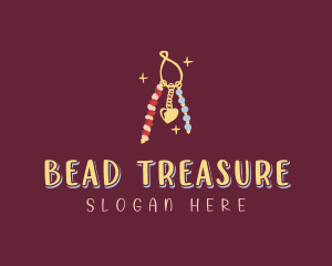 Beaded Keychain Charms logo design