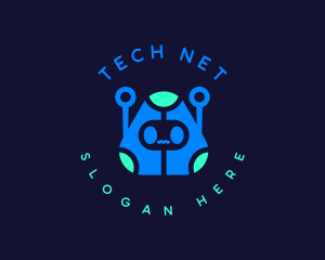 Geometric AI Robot logo