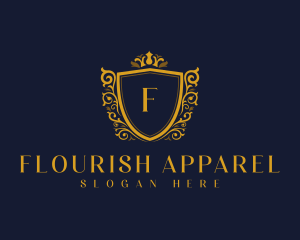 Flourish Royal Shield logo