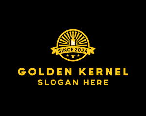 Golden Beer Tavern  logo design