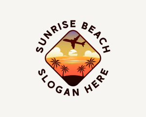 Summer Beach Adventure logo design