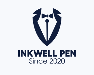 Formal Tuxedo Pen logo design