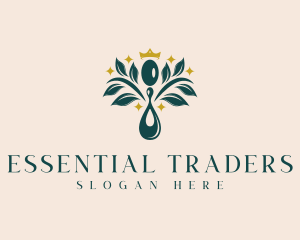 Essential Oil Wellness logo design