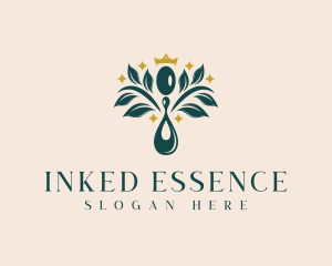 Essential Oil Wellness logo design