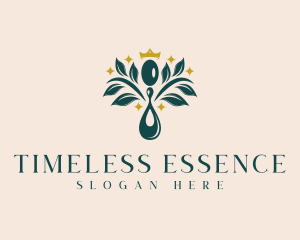 Essential Oil Wellness logo design