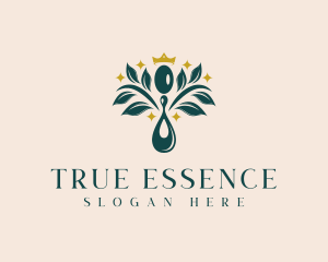 Essential Oil Wellness logo design