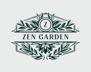 Wedding Flower Gardening  logo design