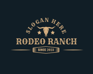 Bull Ranch Livestock logo design