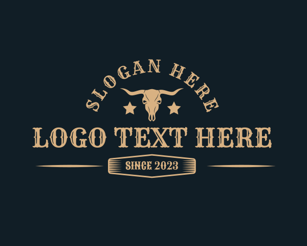 Steakhouse logo example 1