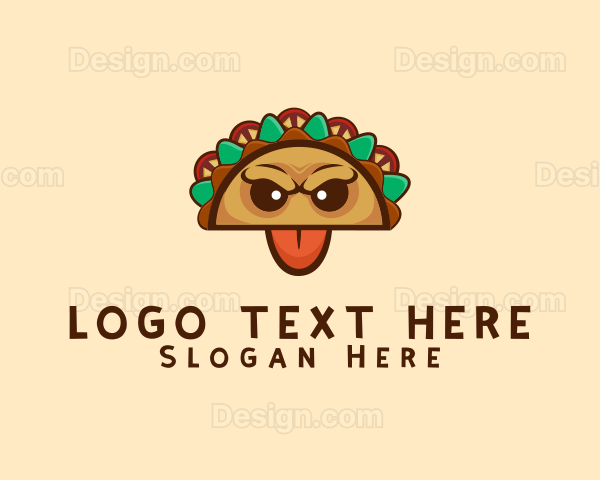 Mexican Taco Monster Logo