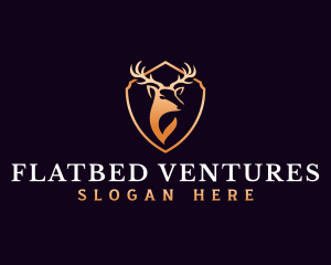 Luxury Antler Horn logo design