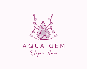 Crystal Gem Boutique logo design