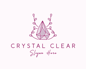 Crystal Gem Boutique logo design