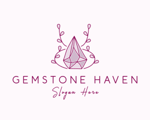 Crystal Gem Boutique logo design