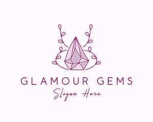 Crystal Gem Boutique logo design