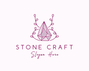 Crystal Gem Boutique logo design