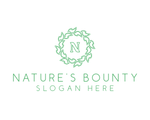 Natural Leaves Farm logo design