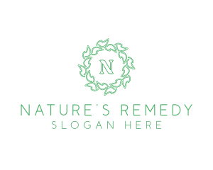 Natural Leaves Farm logo design