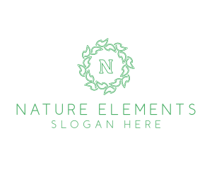 Natural Leaves Farm logo design