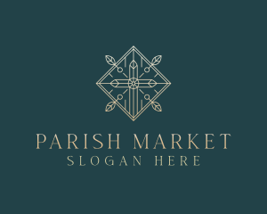 Cross Parish Church logo design