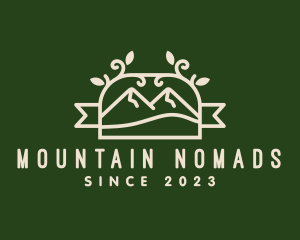 Outdoor Mountain Camp  logo design